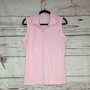 Nike Golf Polo Light Pink Size L